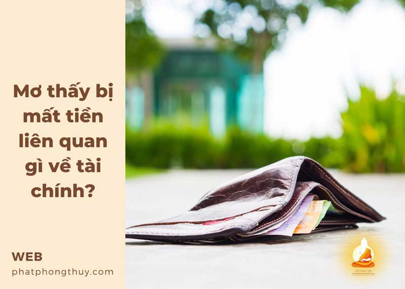 Mơ thấy bị mất tiền liên quan gì về tài chính?