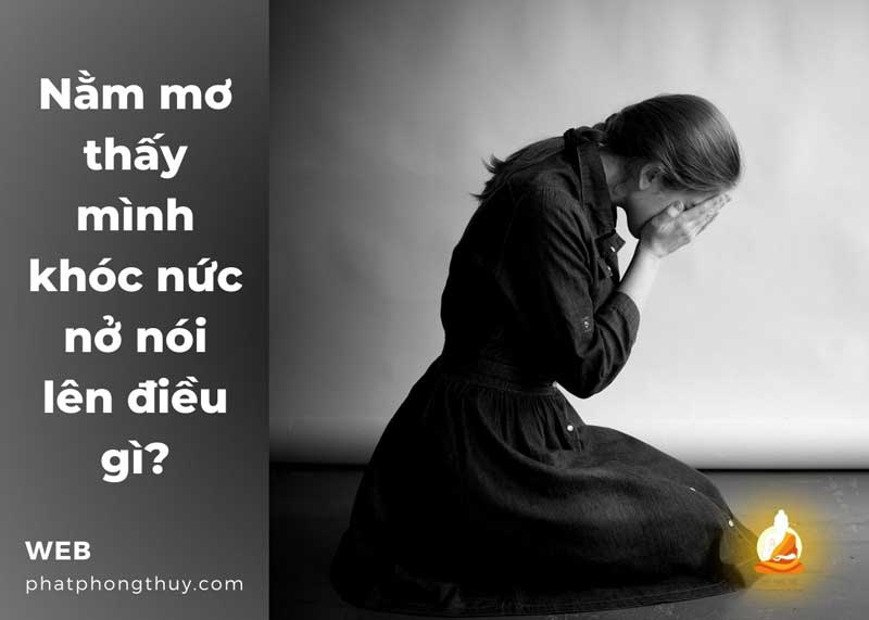 Nằm mơ thấy mình khóc nức nở nói lên điều gì?