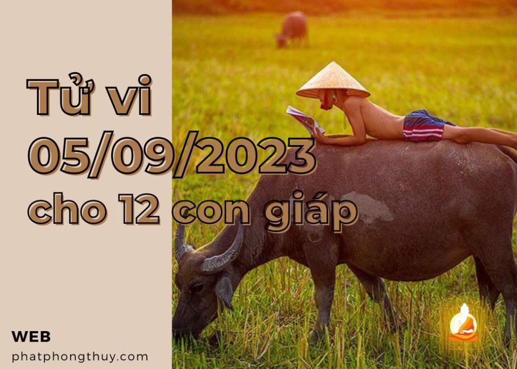 Tử vi 05/09/2023 cho 12 con giáp