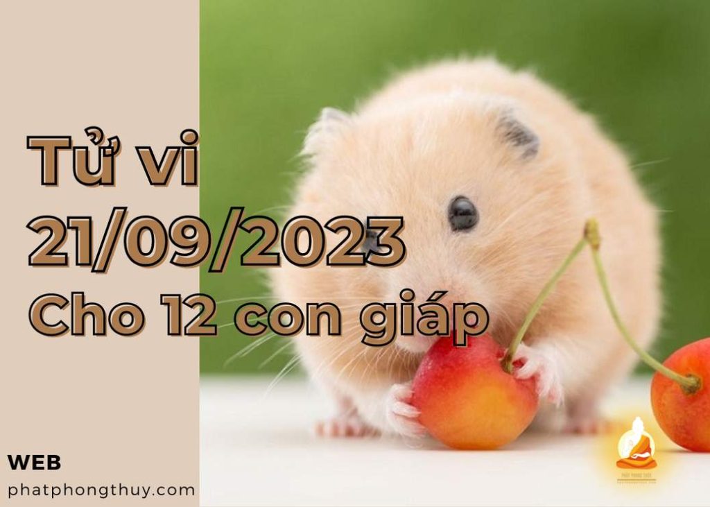 Tử vi 21/09/2023 cho 12 con giáp