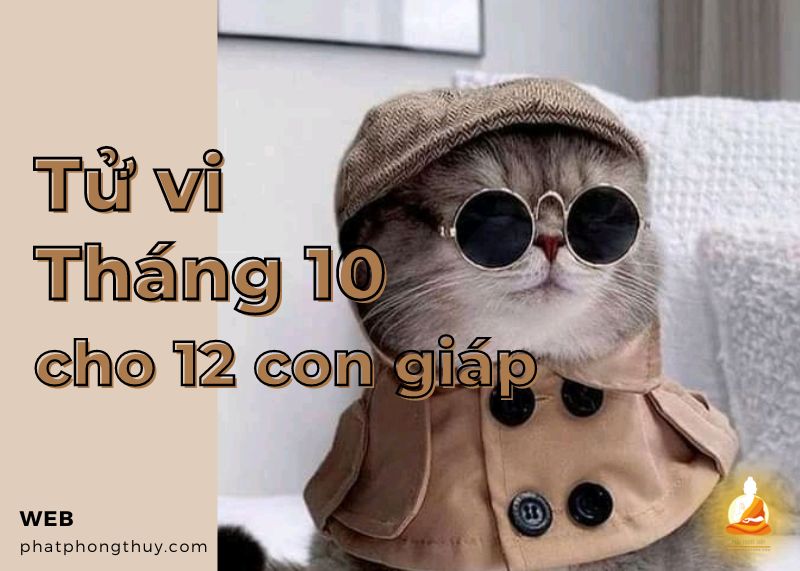 Tử vi Tháng 10 âm lịch của 12 con giáp