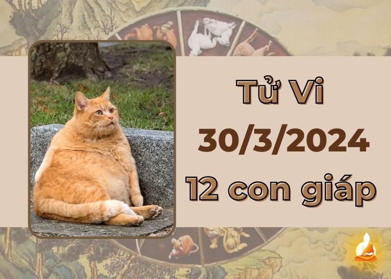 Tử vi ngày 30/3/2024 của 12 con giáp: Mão nên tin tưởng bản thân, Ngọ tài lộc dồi dào