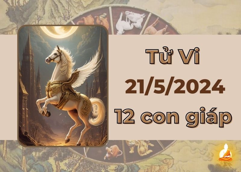 Xem tử vi hàng ngày 12 con giáp 21/5/2024: Ngọ gặp quý nhân, Dậu cẩn thận thị phi