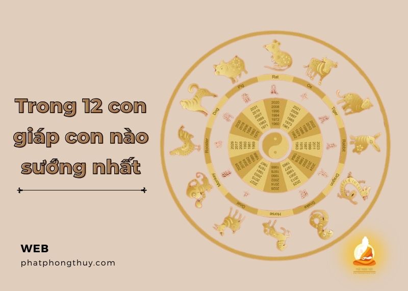 Trong 12 con giáp con nào sướng nhất và thành công nhất năm 2024