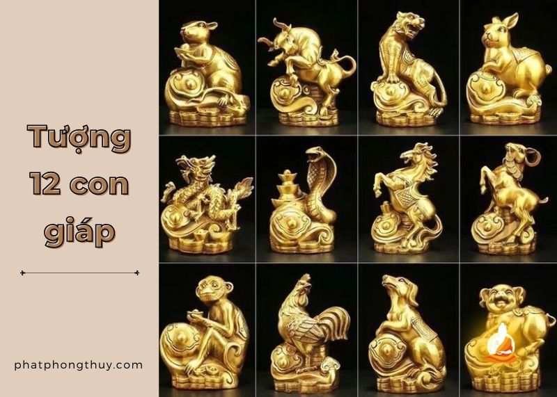 Vẻ đẹp và ý nghĩa đặc biệt của tượng 12 con giáp