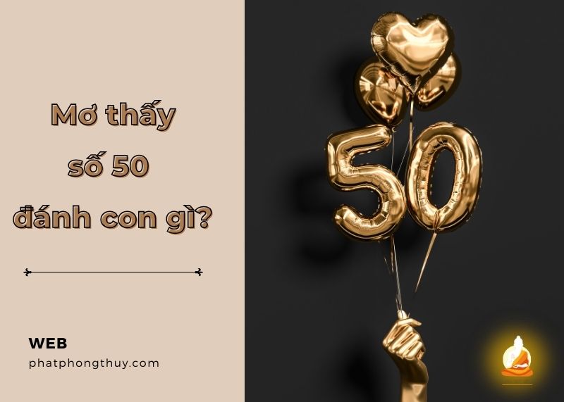 Mơ thấy số 50 đánh con gì để mang đến vận may, tài lộc hanh thông?