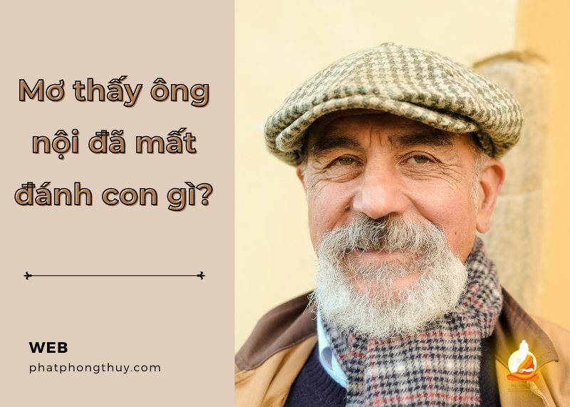 Nằm mơ thấy ông nội đã mất đánh con gì? Gợi các con số may mắn