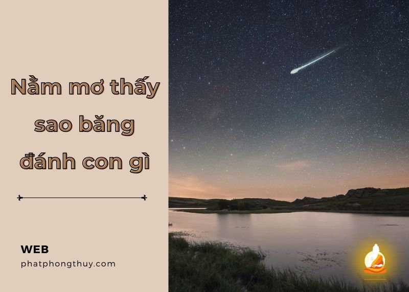 Mơ thấy sao băng đánh con gì? Giải mã chi tiết ý nghĩa