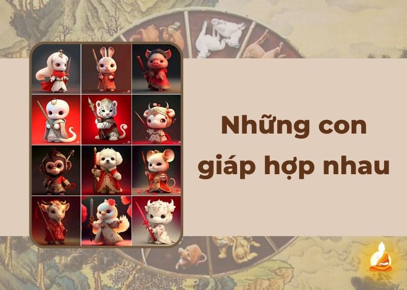 Khám phá bí mật: Những con giáp hợp nhau trong cuộc sống